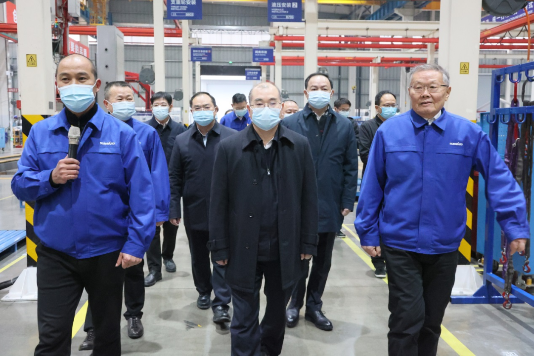 朱國賢調研山河智能：在推動高質量發(fā)展上闖出新路子
