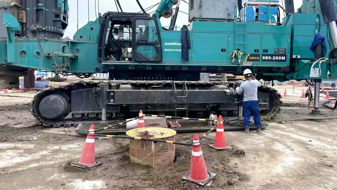 “全球最高樁架”嶄露頭角！山河智能實力助建韓國首爾麻古MICE綜合園區(qū)